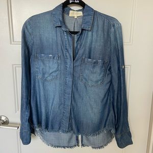 Nordstroms / Side Stitch denim top